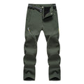 Pantalones de senderismo para hombre, pantalones Softshell para exteriores, deportes, Camping, senderismo, chaquetas de pesca, ciclismo, correr, escalada, elásticos de gran tamaño