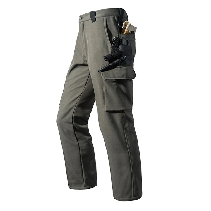 Chaquetas tácticas de piel de tiburón City Gargo para hombre, pantalones de senderismo, pesca, escalada, senderismo, pantalones informales para caza y acampada, M-5XL