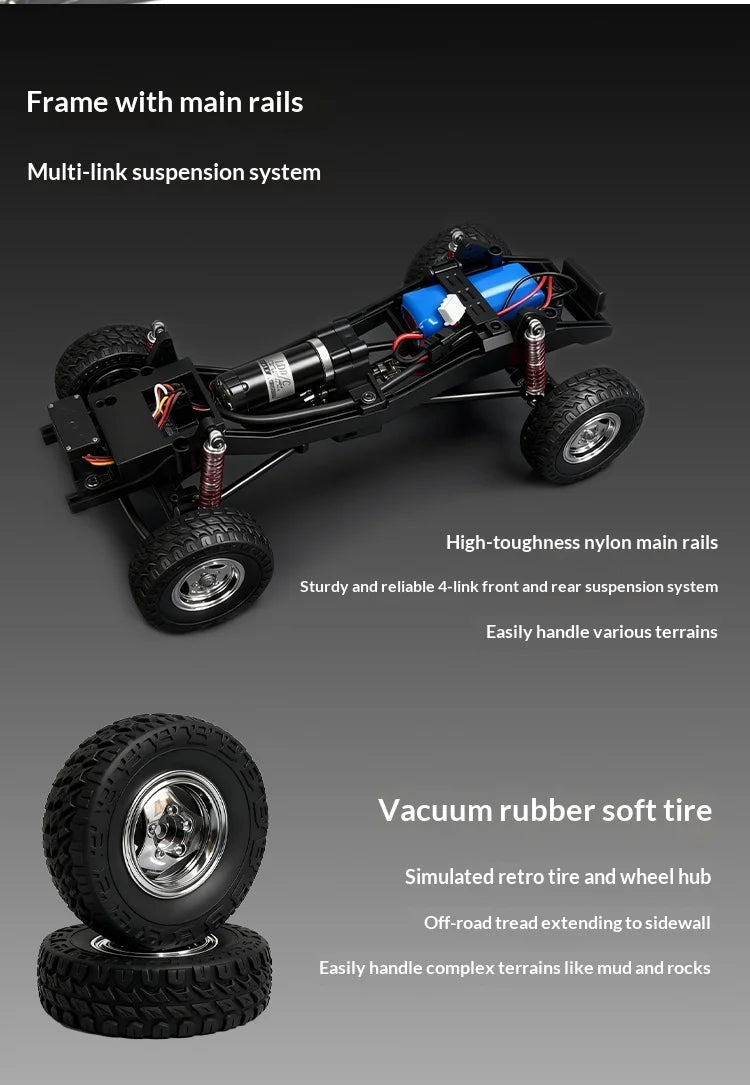 Coche RC Todoterreno 4x4 1:18 Motor Sin Escobillas regalo niños