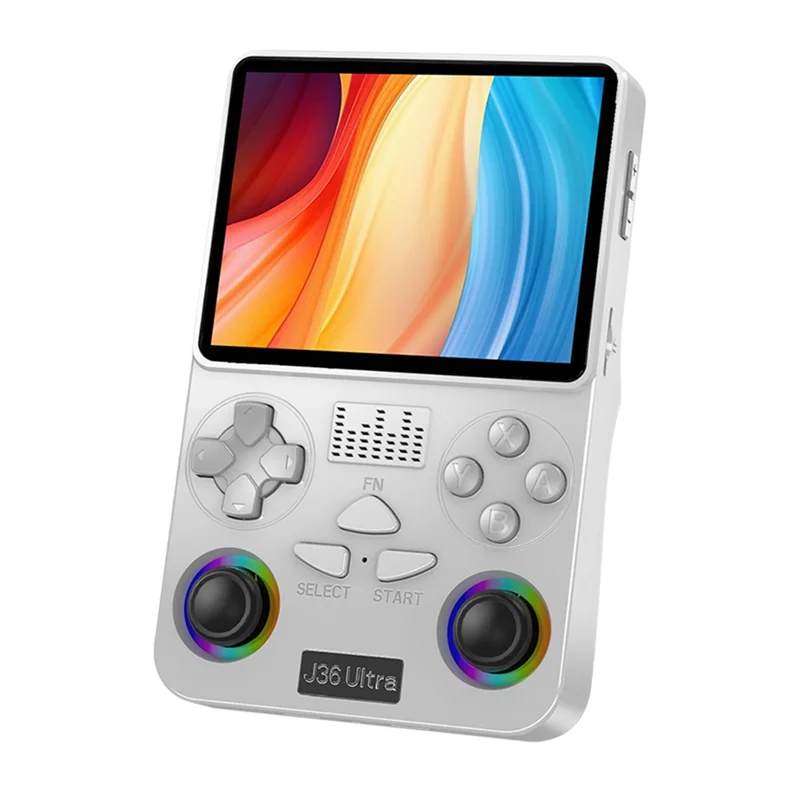 Consola de Juegos Retro J36, 64G, 20000 Juegos, Pantalla 3.5 Pulgadas