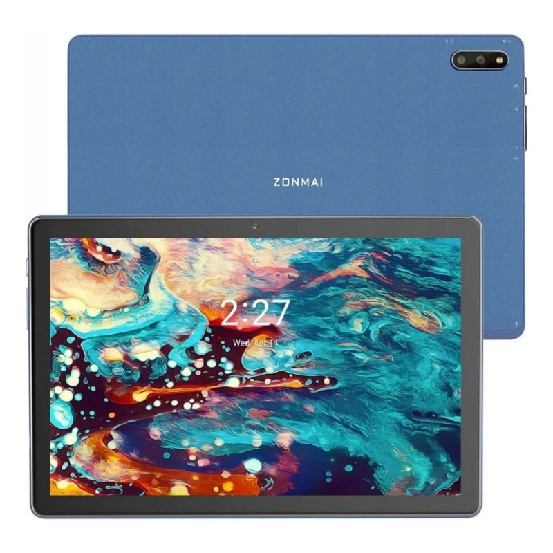 Tablet MX2 de 10.1 Pulgadas con Android 11, Procesador Allwinner A133 de 64 bits y Cuatro Núcleos a 1.6GHz, 4GB de RAM, 64GB de ROM, Cámara de 5MP+8MP, Batería de 5000mAh y Tipo-C
