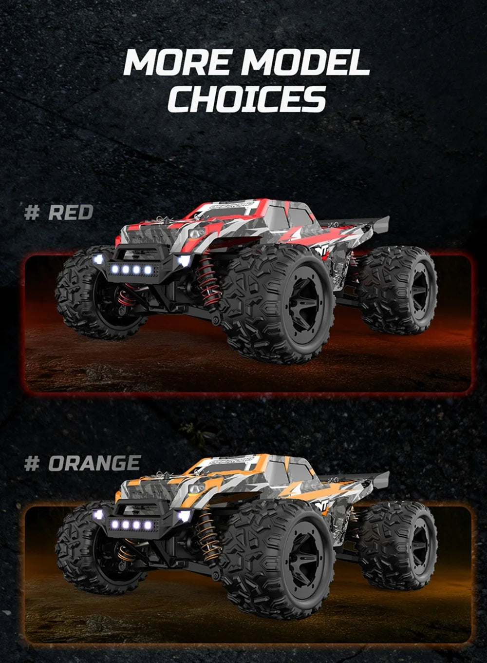 Auto RC 4WD 1:18 Todoterreno Oike 40KM/H Impermeable para Niños
