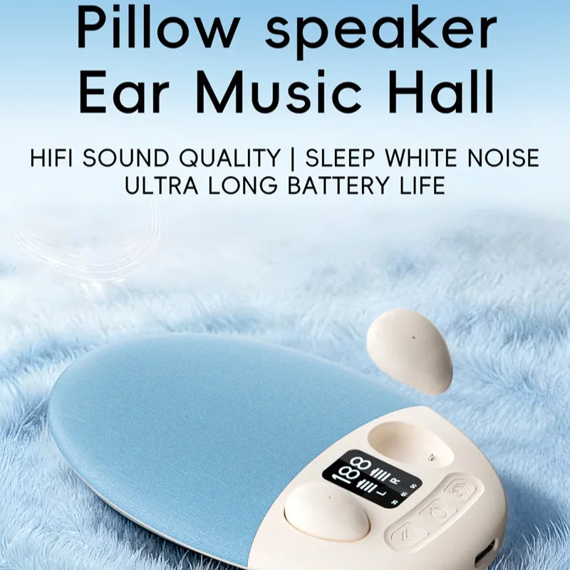 Auriculares Bluetooth 2 en 1 con Altavoz para Dormir de Lado