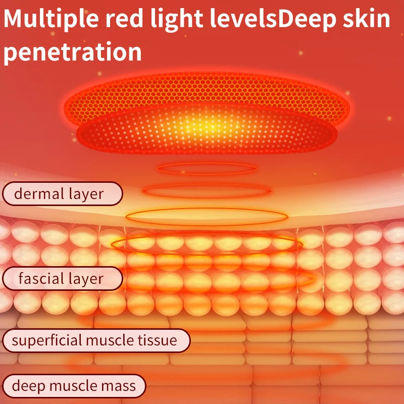 Protector de guante calefactor eléctrico con luz roja, función de masaje por vibración, alivia la rigidez del dolor de las articulaciones de las manos y las muñecas