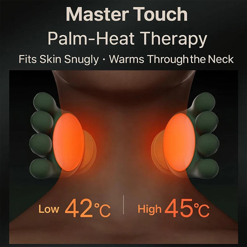 Masajeador de Cuello y Hombros N7 con 3 Niveles de Intensidad