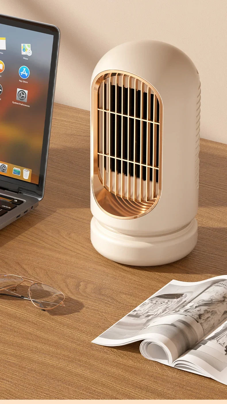 Calentador doméstico pequeño, temperatura constante duradera, añadir rápidamente seguridad y ahorro de energía, protección de apagado, calentador eléctrico
