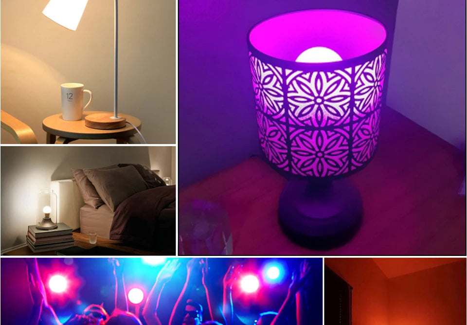 Bombilla LED Inteligente RGB Tuya con Control Bluetooth