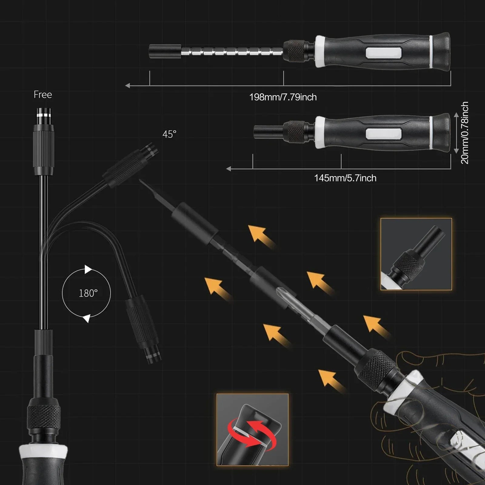 Juego de destornilladores de precisión para ordenador portátil, Kit de reparación profesional 152/25 en 1, T5, T6, Torx