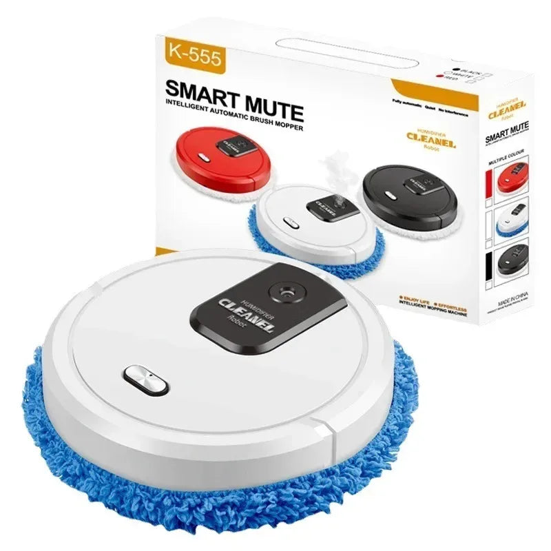 Robot Aspirador Inteligente con Fregona, Húmedo y Seco, con Humidificador