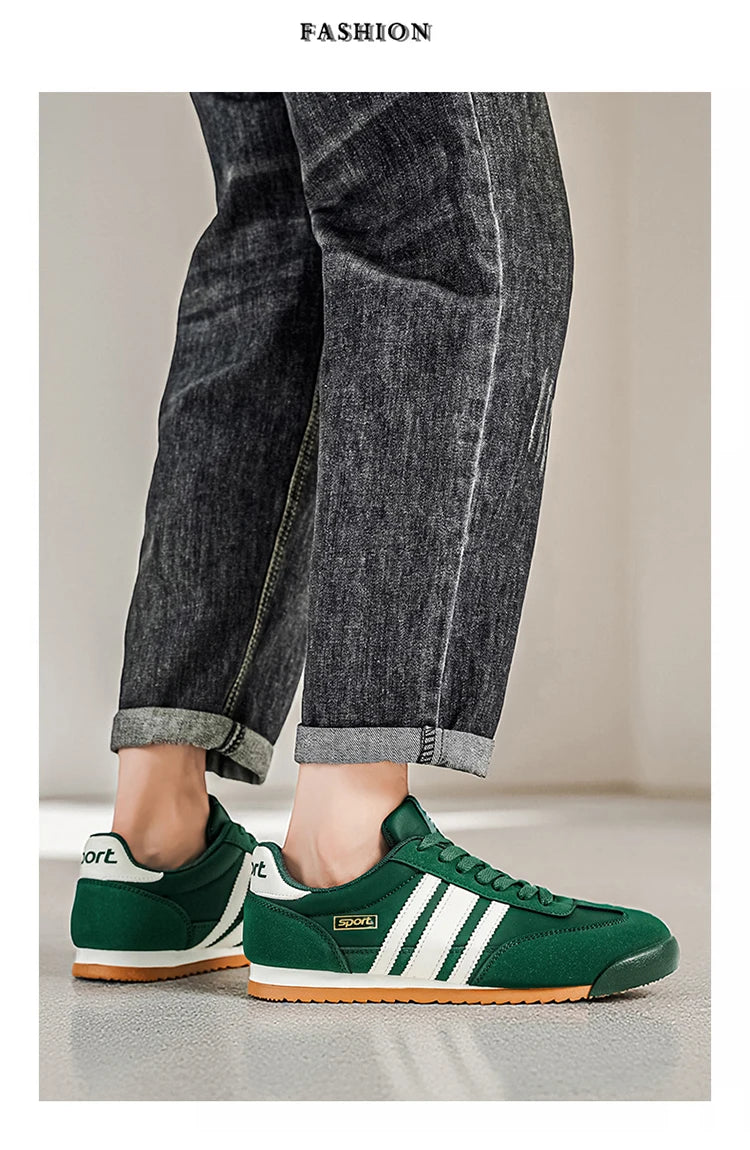 Zapatos Ligeros Estilo Forrest Gump para Hombre, Zapatillas Antideslizantes con Superficie Suave, Zapatos Casuales Retro Versátiles