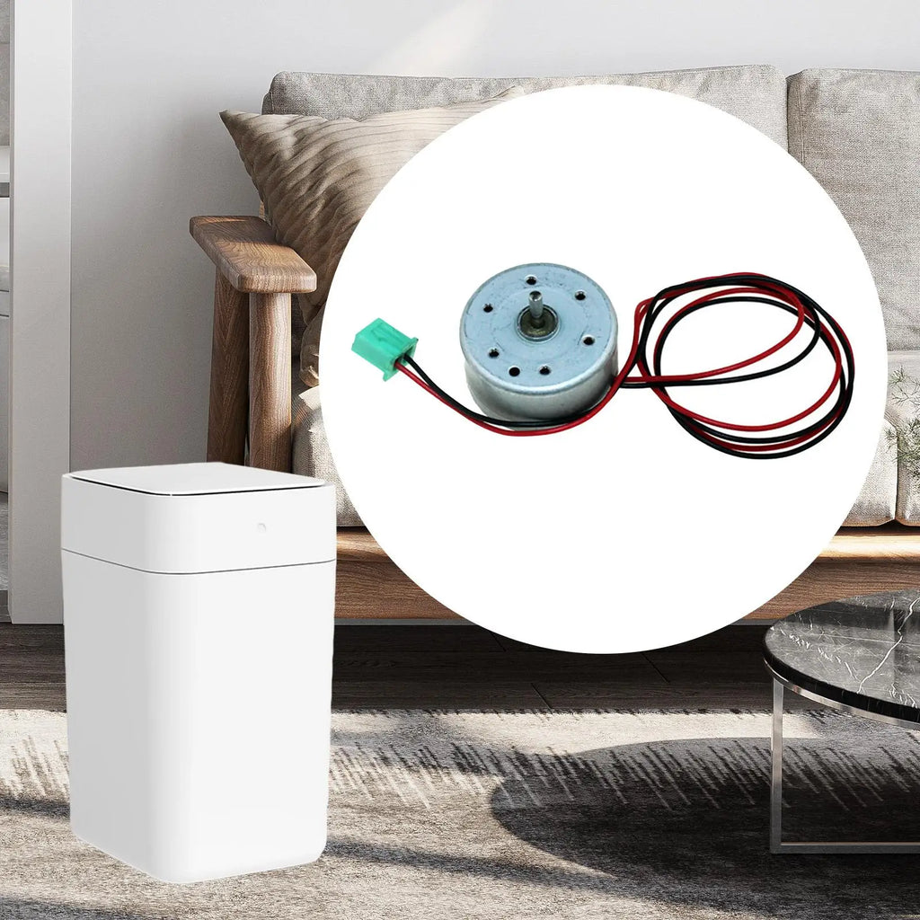 Kit de repuesto de Motor de cubo de basura portátil, Motor de tapa de Metal resistente para cubo de basura abatible T1S TC1D de tamaño pequeño