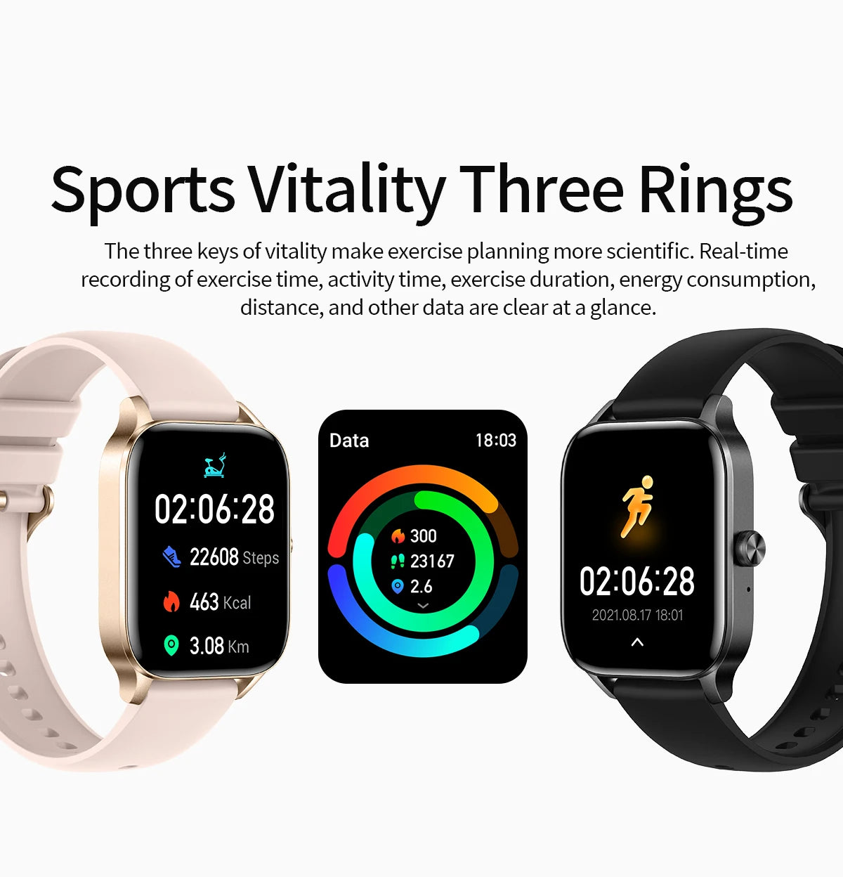 LIGE Reloj Inteligente Mujer HD 1.85 Bluetooth