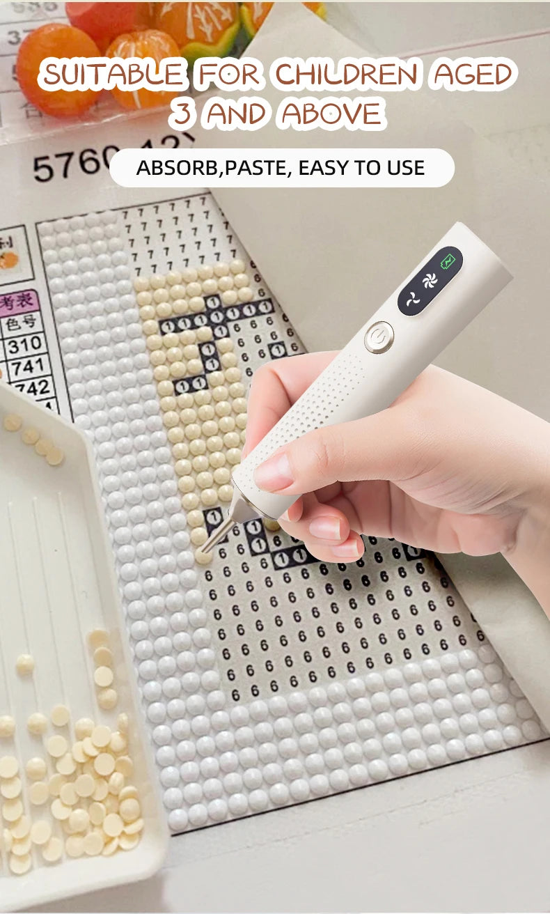 Lápiz Eléctrico para Pintura de Diamantes DIY