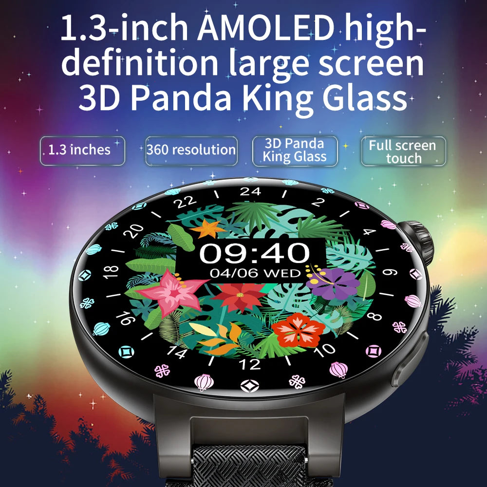 KUMI GT6 Pro Reloj Inteligente AMOLED NFC