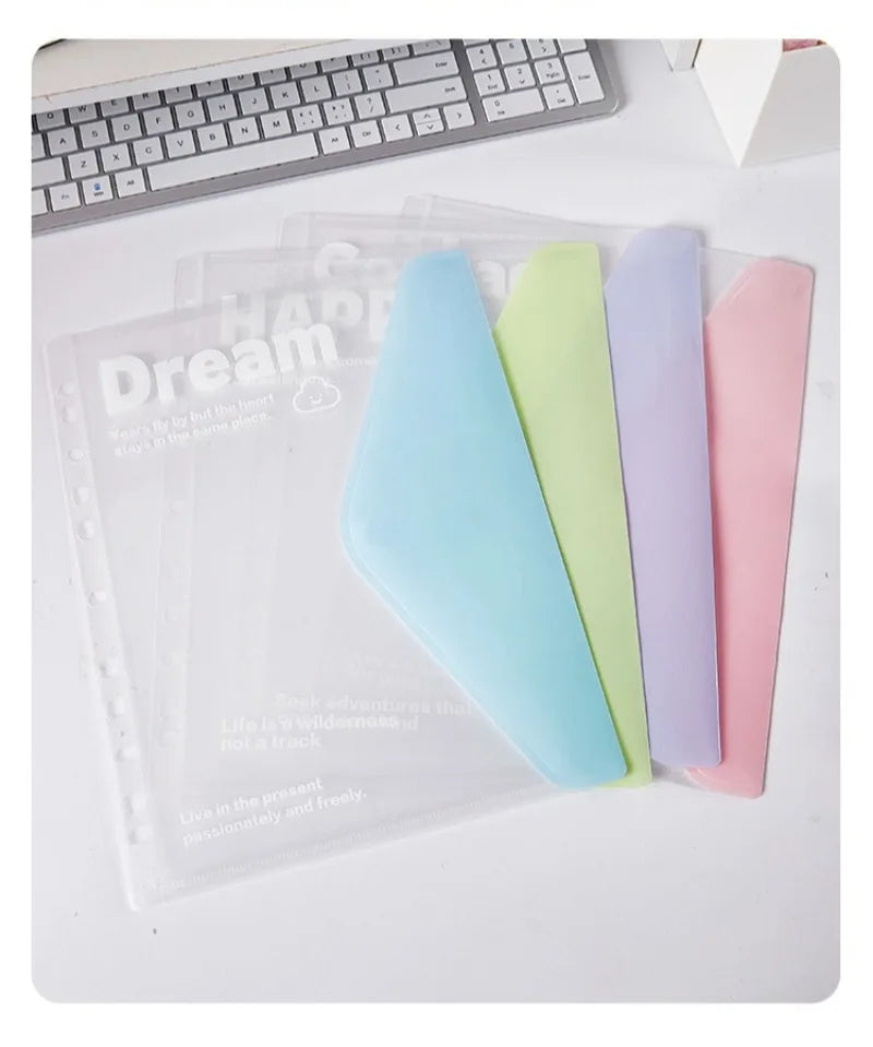 Carpeta de Archivo Expandible A4 con 4 Bolsillos Internos Desmontables, Carpeta de 3 Anillas para Organizar Documentos de Oficina y Escolares, Suministros de Papelería