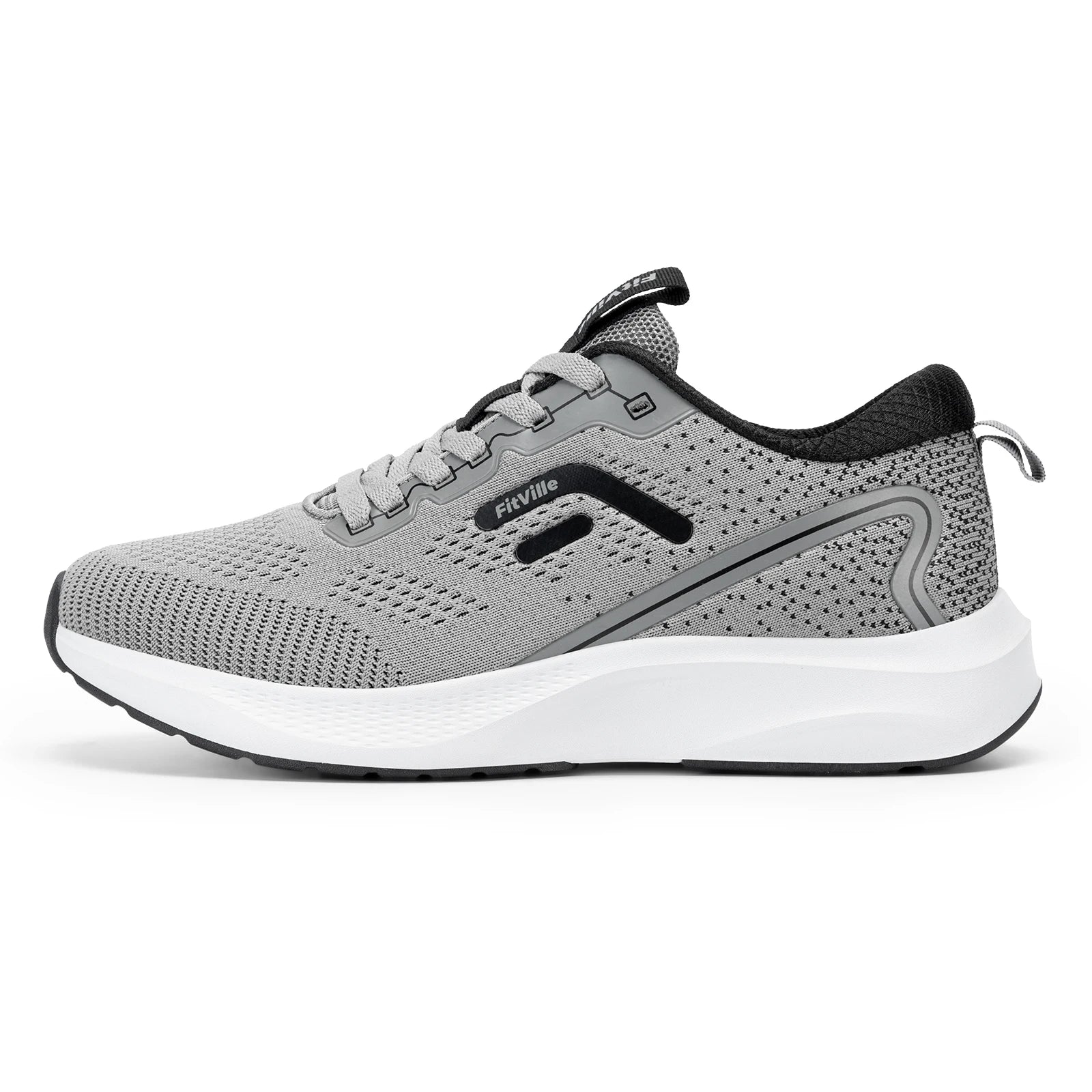 FitVille Zapatillas Deportivas Anchas para Hombre | Transpirables