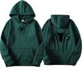 Sudadera con capucha de araña estampada para hombre, Jersey informal, Sudadera con capucha de araña