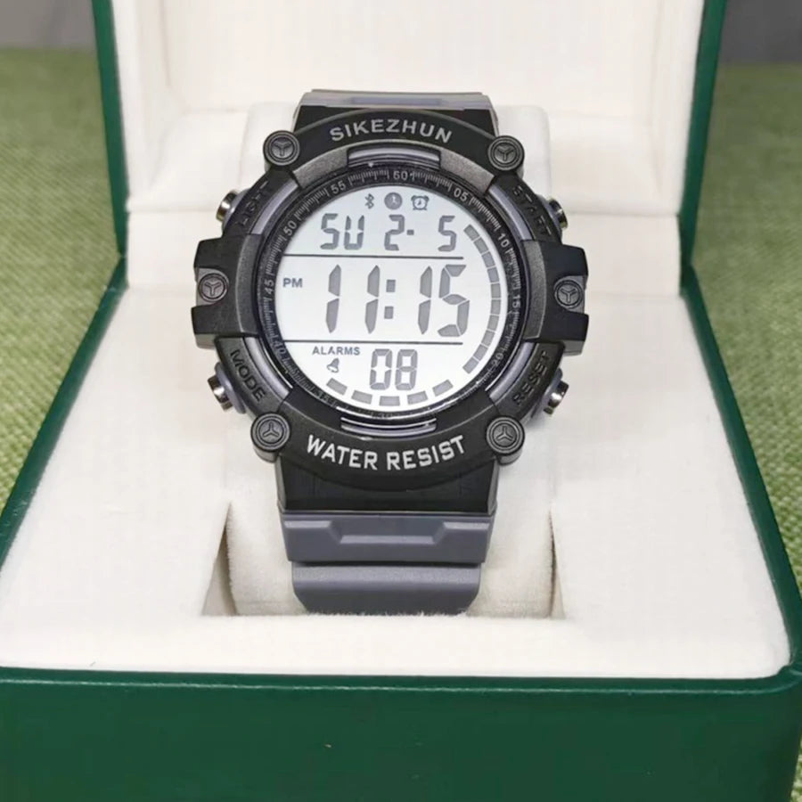 Reloj Digital Deportivo Resistente al Agua Hombre
