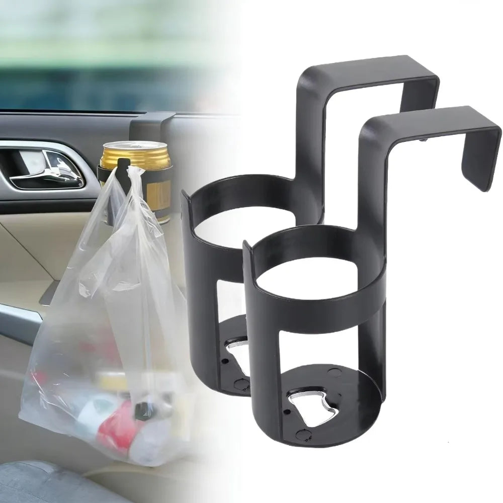 Soporte para botellas de agua para coche, soporte multifuncional para tazas de café, 1/2 Uds.