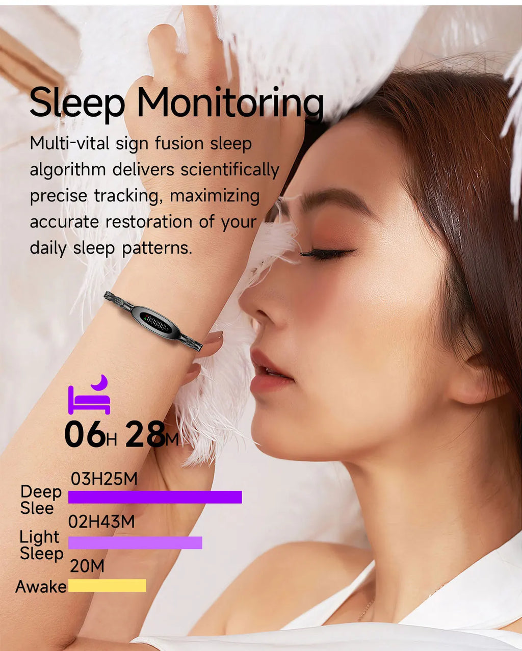 Reloj Inteligente Deportivo de Lujo para Mujer