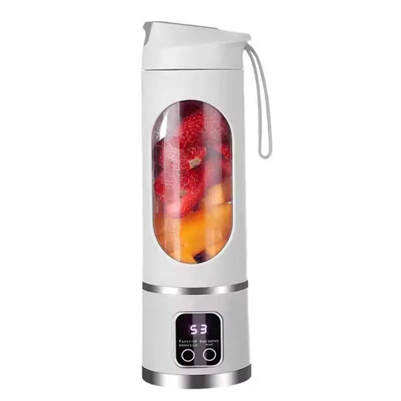 Exprimidor Eléctrico Portátil 450ml Recargable