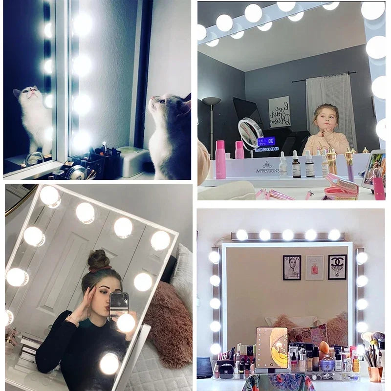 Bombillas LED para Espejo de Maquillaje Profesional