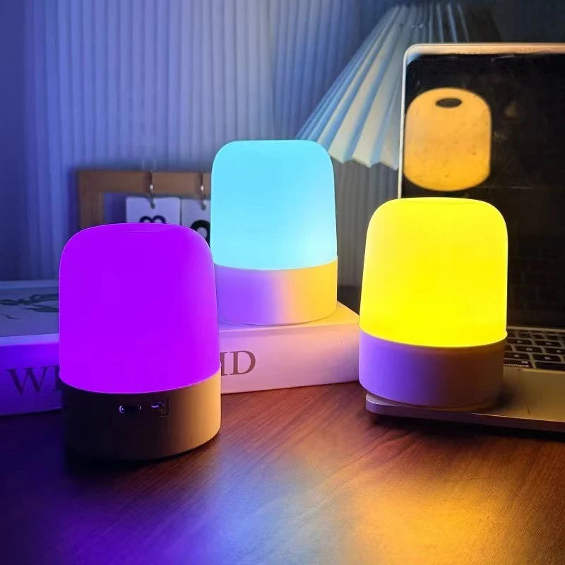 Lámpara Nocturna Portátil para Bebés, 16 Colores