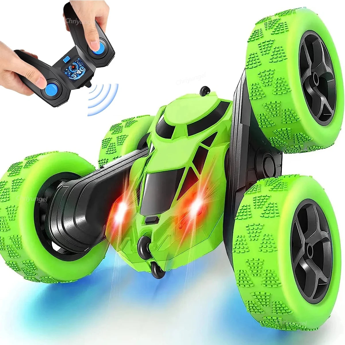 Coche Acrobático RC 2.4 GHz, Deriva, Doble Cara, Acrobacias Todoterreno