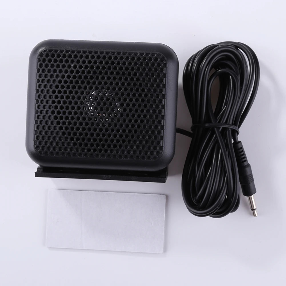 NSP-100 Mini altavoz externo interfaz de altavoz altavoz de coche 3,5mm bidireccional para Yaesu FT-847 FT-920 FT-950 FT-2000 móvil de coche