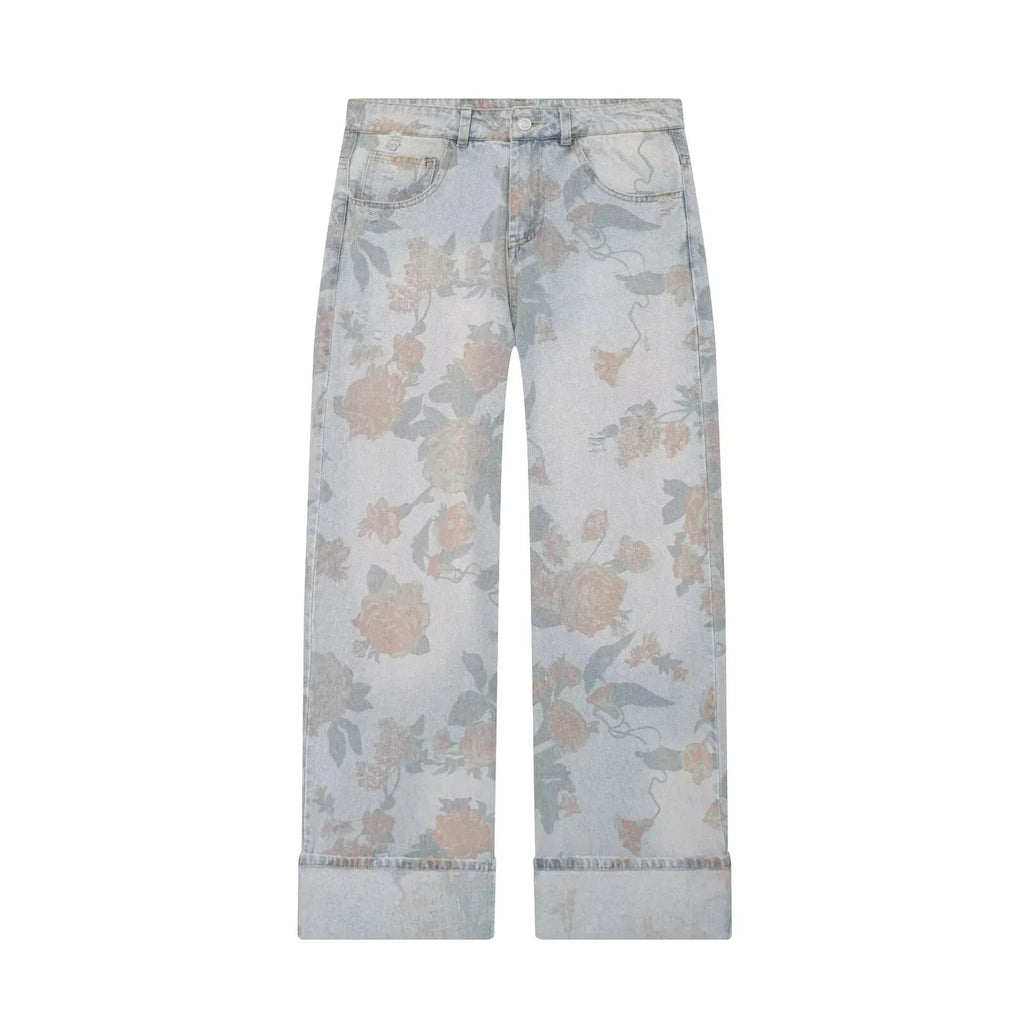 Pantalones Vaqueros Holgados de Cintura Baja