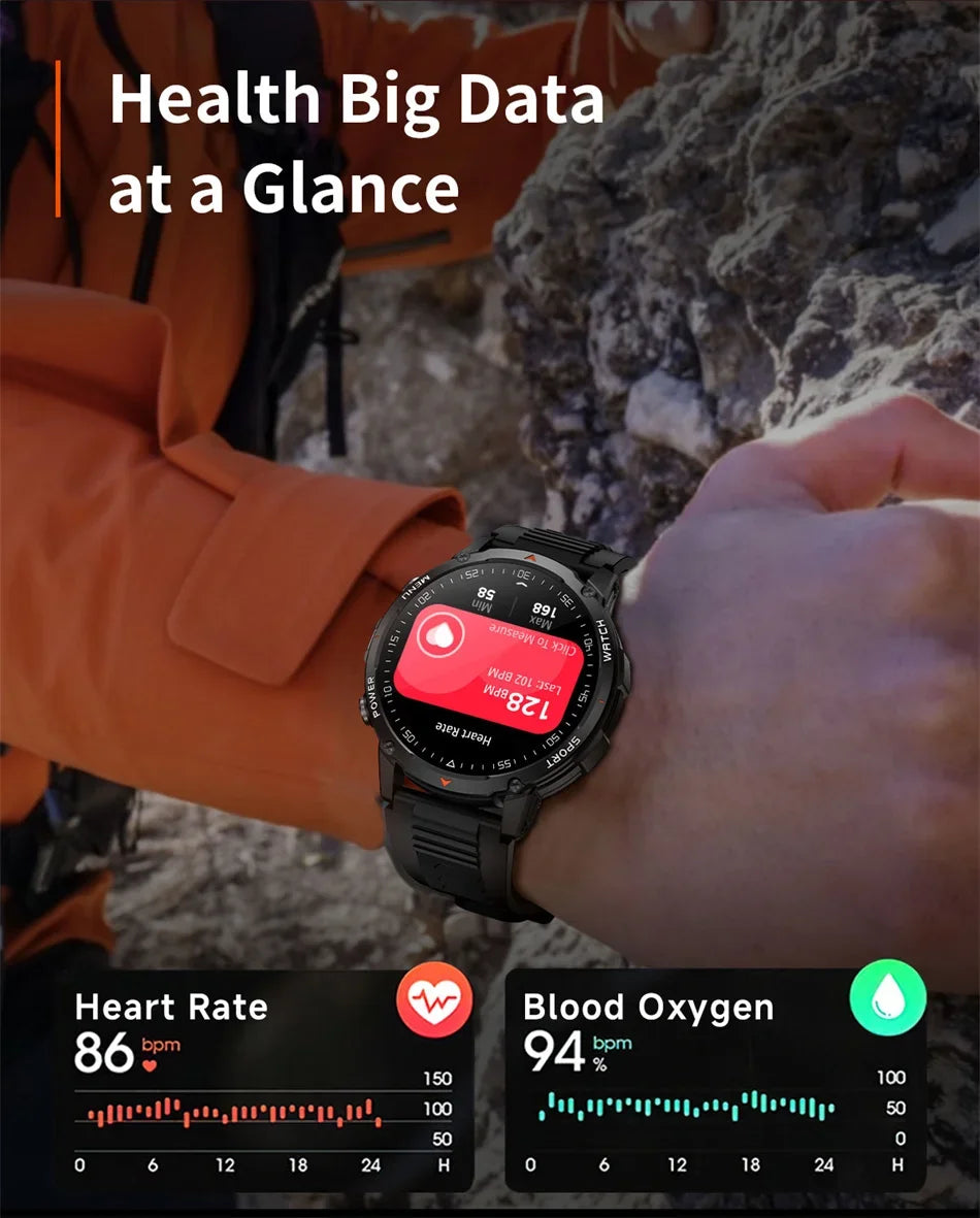 Reloj Inteligente Militar T-Rex 3 GPS Bluetooth