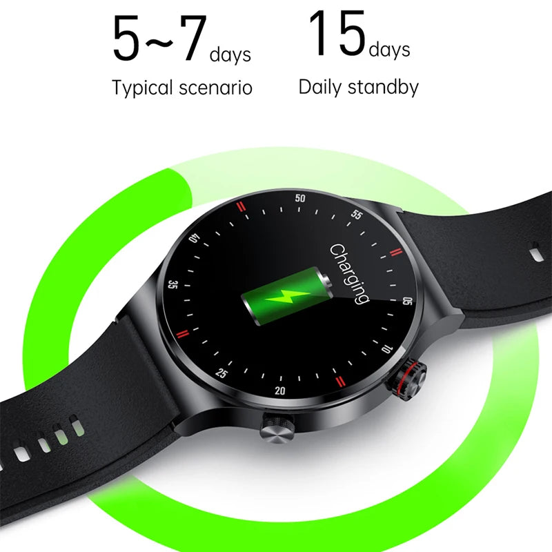Reloj Inteligente Deportivo con Pantalla Táctil y Llamadas Bluetooth