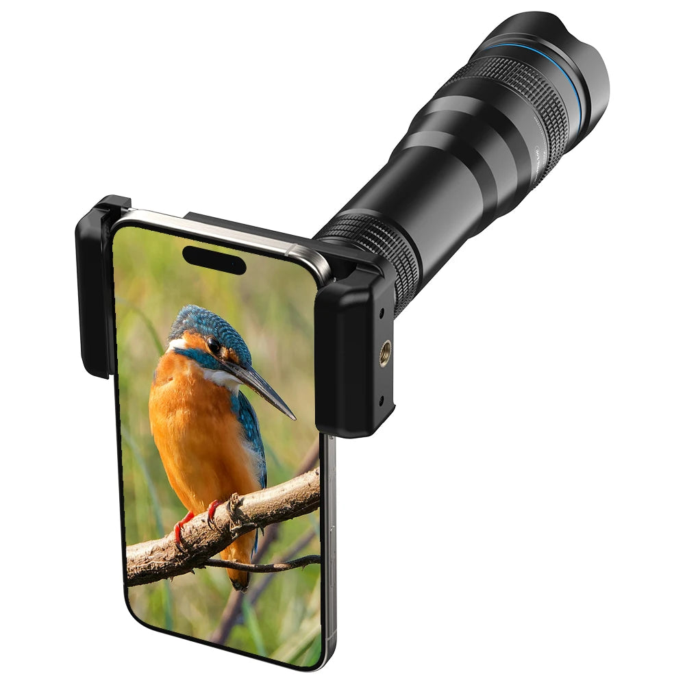 Lente Teleobjetivo APEXEL 36x para Smartphone con Trípode