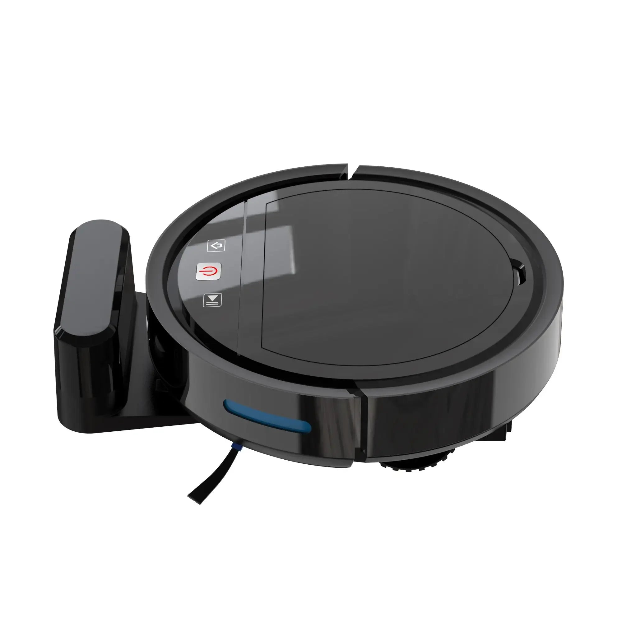 Robot Aspirador Inteligente con Control Remoto, Recarga Automática, Limpieza de Suelos