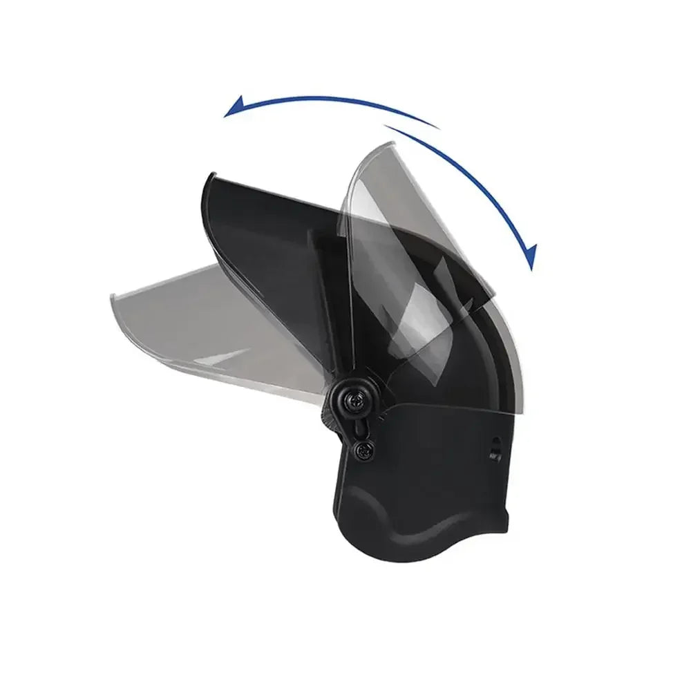 Soporte para Teléfono de Motocicleta, Parasol para Casco, Protector Solar Impermeable para Teléfono Móvil, Parasol para Casco de Moto