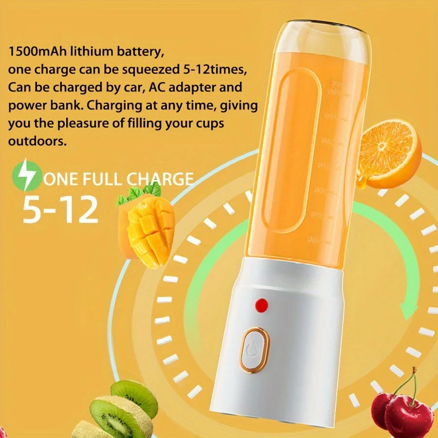 Exprimidor de Frutas Multifunción USB con 10 Cuchillas