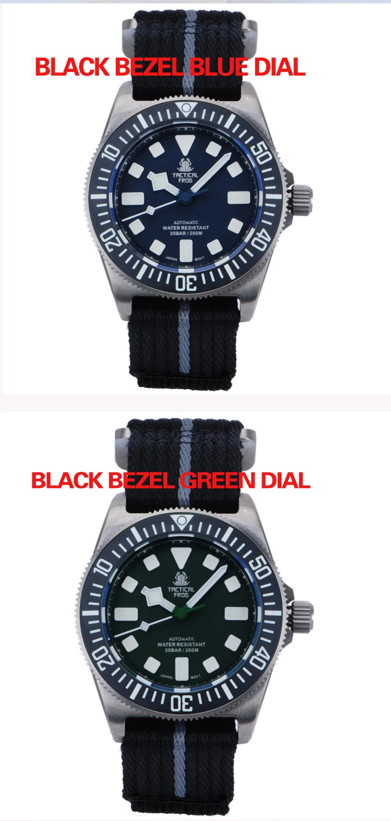 Reloj Mecánico Automático HEIMDALLR Titanio Buceo 200M Zafiro NH35