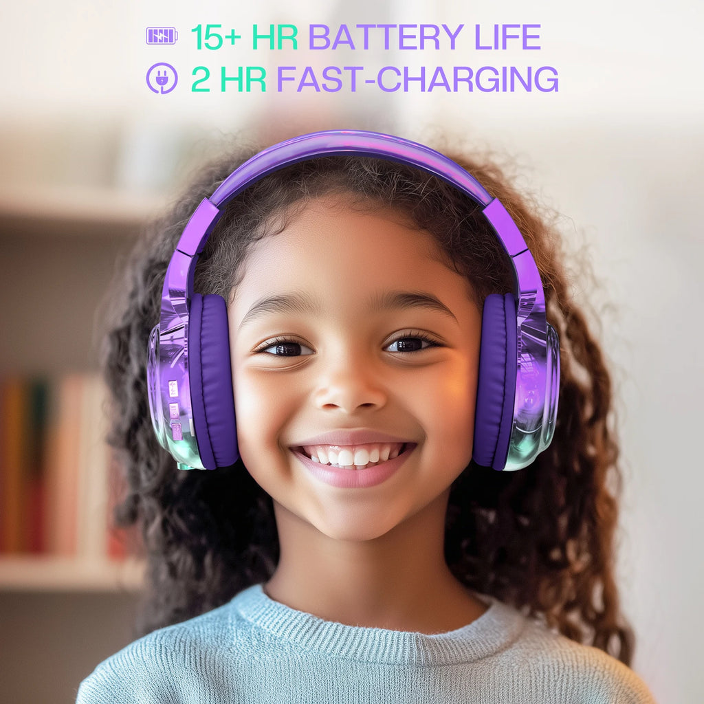 Auriculares Bluetooth Infantiles Plegables para Viajes