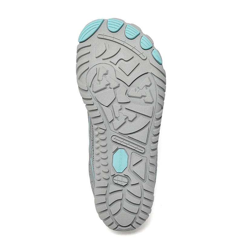 HOBIBEAR Zapatos descalzos para hombre y mujer, zapatillas de deporte con banda elástica transpirable y punta ancha, zapatos informales para caminar en la playa