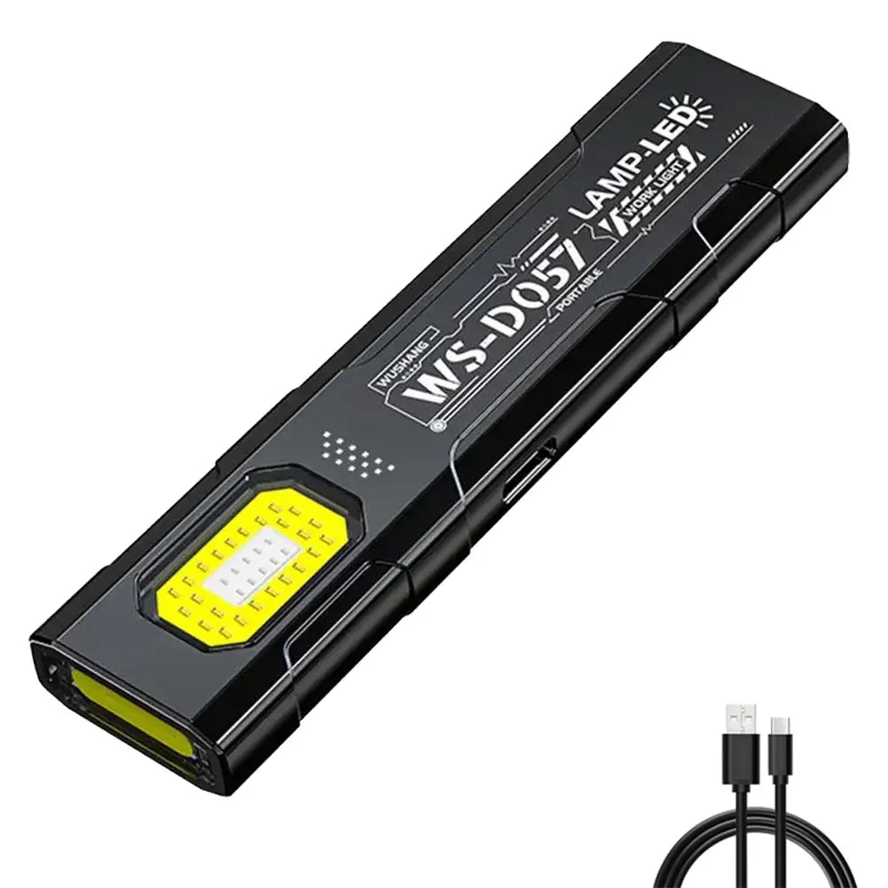 Mini Linterna LED Portátil Recargable con Agarre Magnético