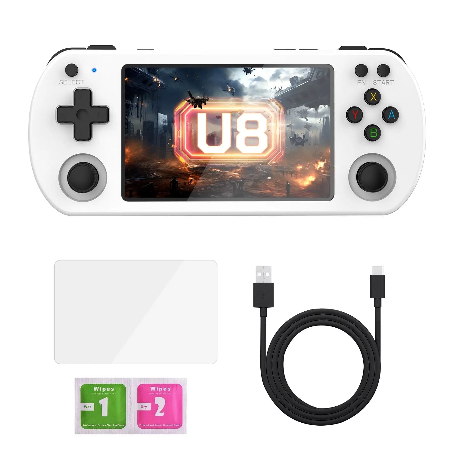 Consola de Videojuegos Retro U8, Pantalla IPS de 4.0 Pulgadas, 64G o 128G