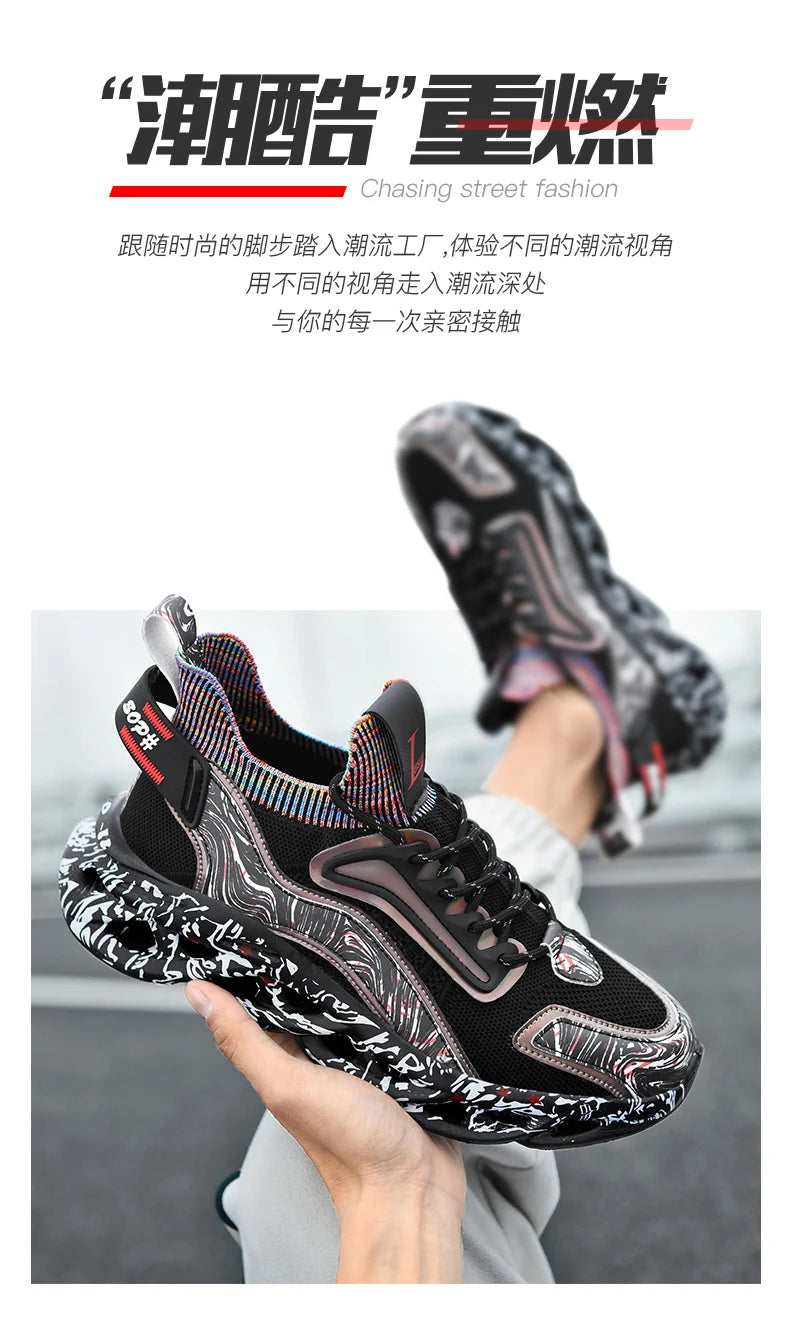 tenis masculino zapatos de hombre zapatillas hombre Zapatillas de deporte informales para hombre, tenis de lujo, transpirables, mocasines de moda para correr