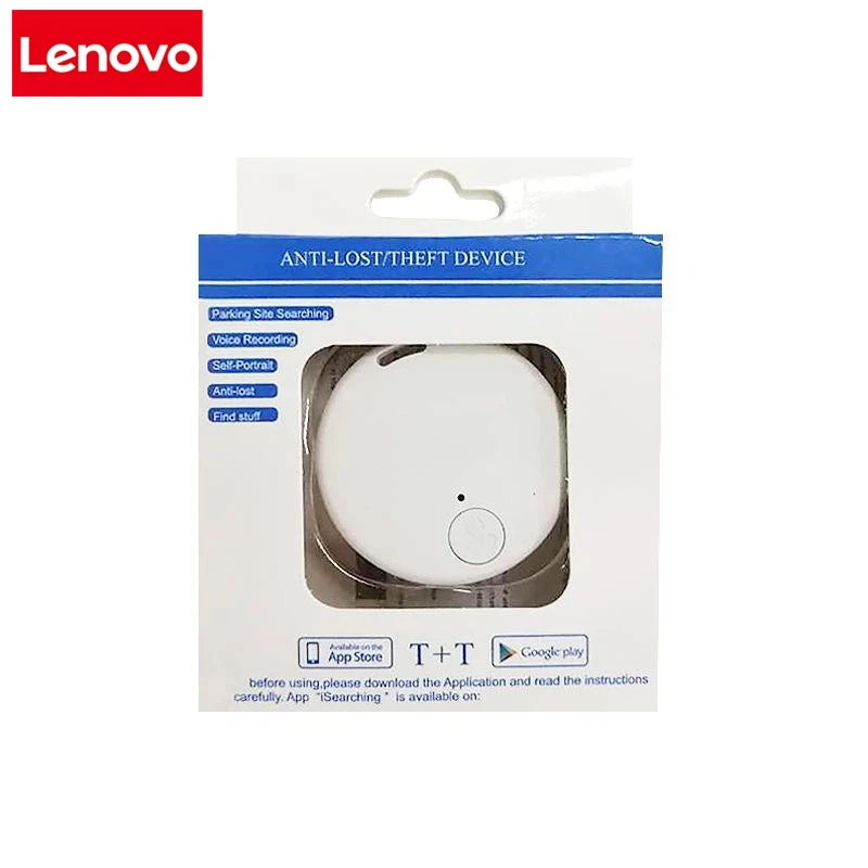 Localizador GPS Bluetooth 5.0 Lenovo Mini para Perros, Dispositivo Antipérdida para Mascotas, Niños, Bolsos, Carteras, Rastreador Inteligente