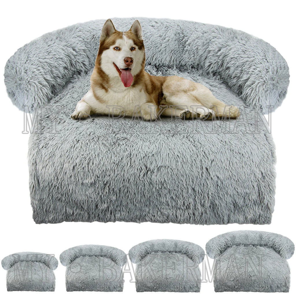 Cama Sofá para Mascotas Lavable con Nido Cálido