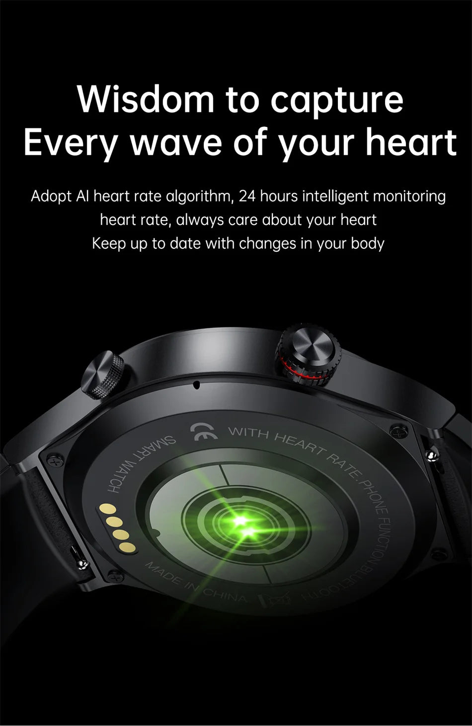 Reloj Inteligente Deportivo con Pantalla Táctil y Llamadas Bluetooth