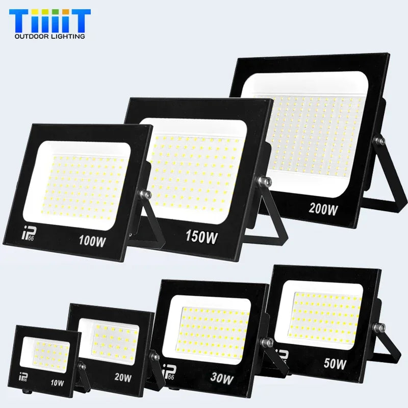 Reflector LED Exterior IP66 Impermeable para Jardín AC220V