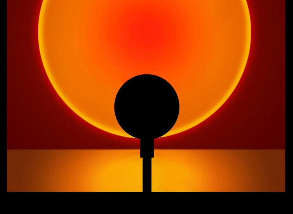 Lámpara LED de Atardecer Proyector de Luz Nocturna