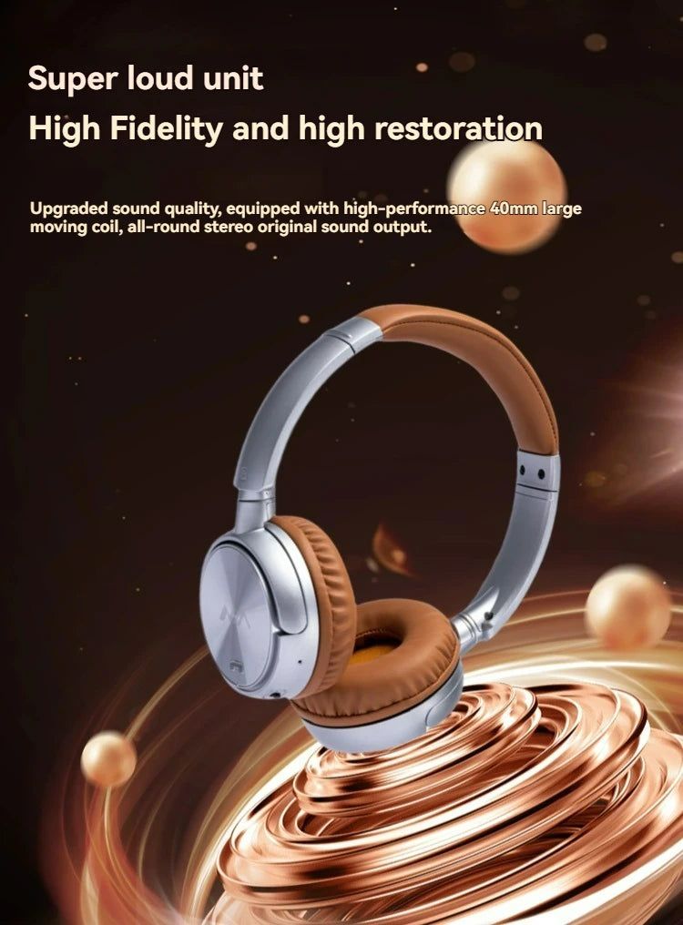 Auriculares Bluetooth 5.3 Retro Cancelación de Ruido