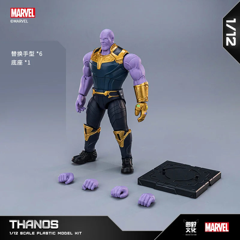 Los Vengadores Original Fondjoy Iron Man MK50 Iron Spider Thor Thanos Hulk figura de acción modelo colección de figuras móviles juguete para niños
