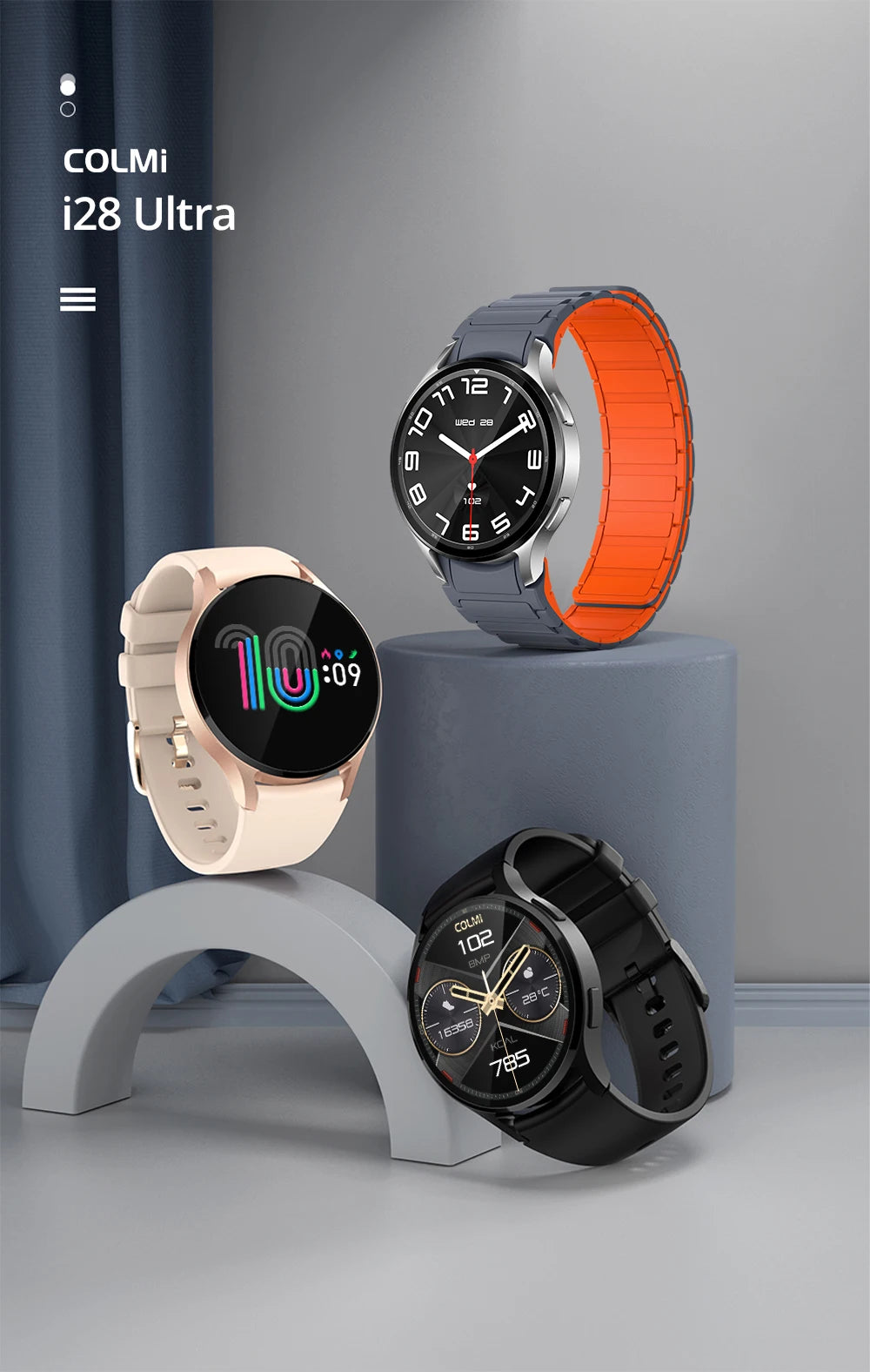 COLMI i28 Ultra AI Smartwatch AMOLED